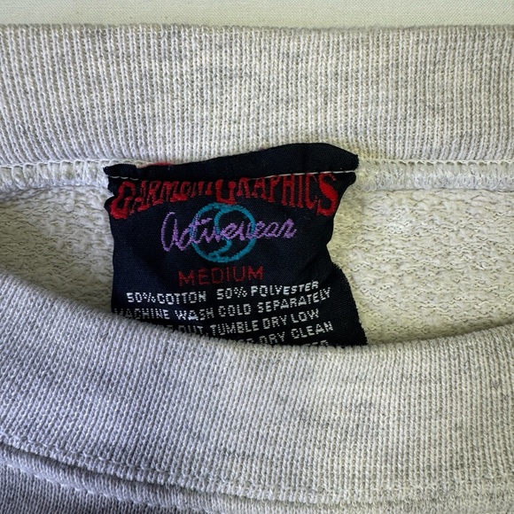 Vintage Georgetown University Gray tweety bird Sweatshirt 80’s - Picture 2 of 8